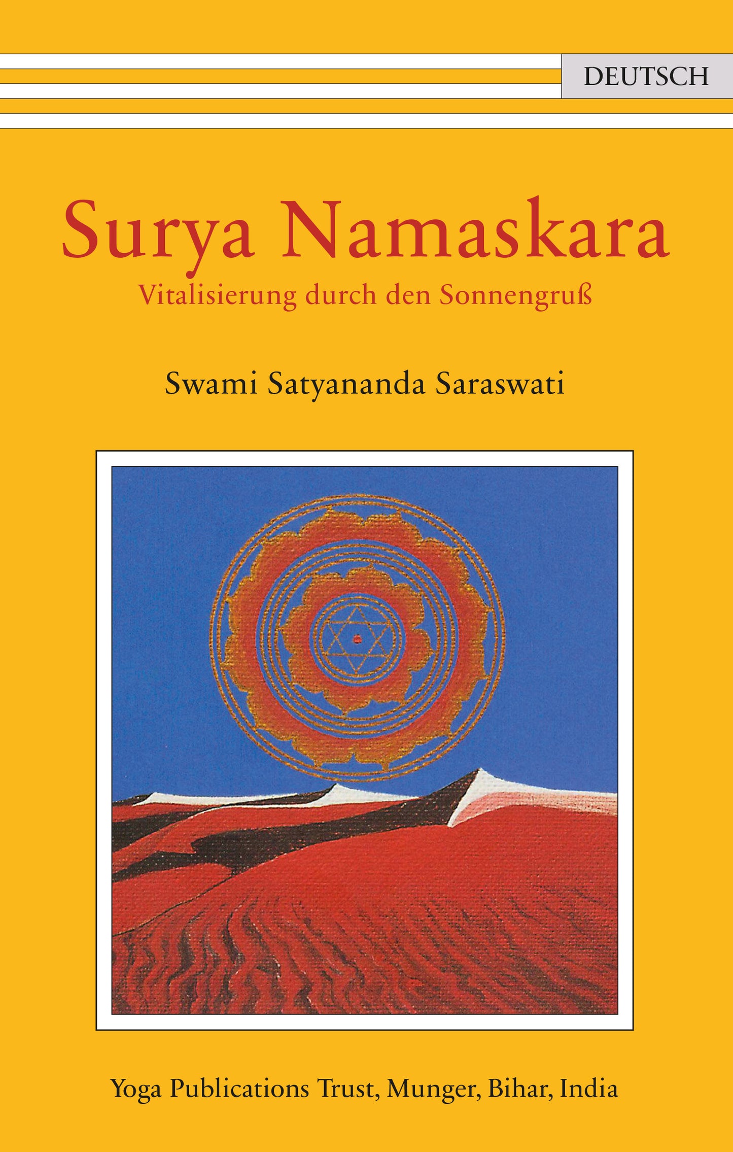 Yoga Buch Cover – Surya Namaskara – Der Sonnengruß