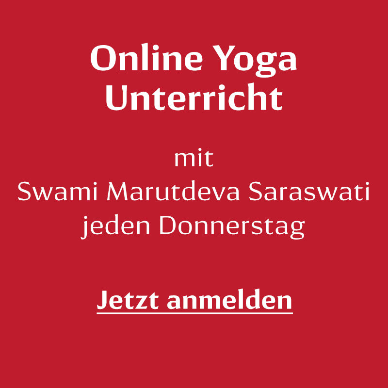 Banner für Online Yoga Unterricht