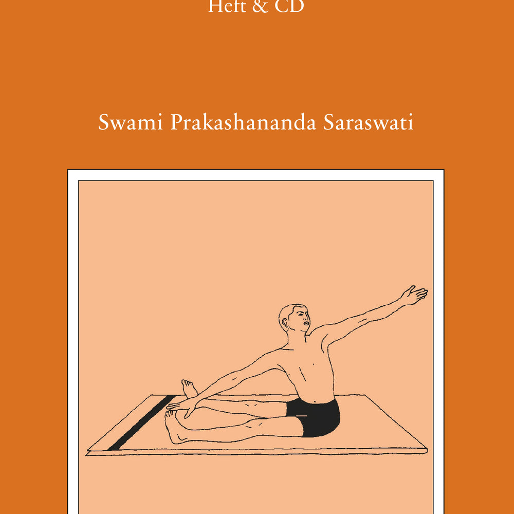 Yoga Doppel-CD und Heft Cover – Pawan Mukta Asana – Yoga Übungen für Anfänger – Gesprochen von Swami Prakashananda Saraswati