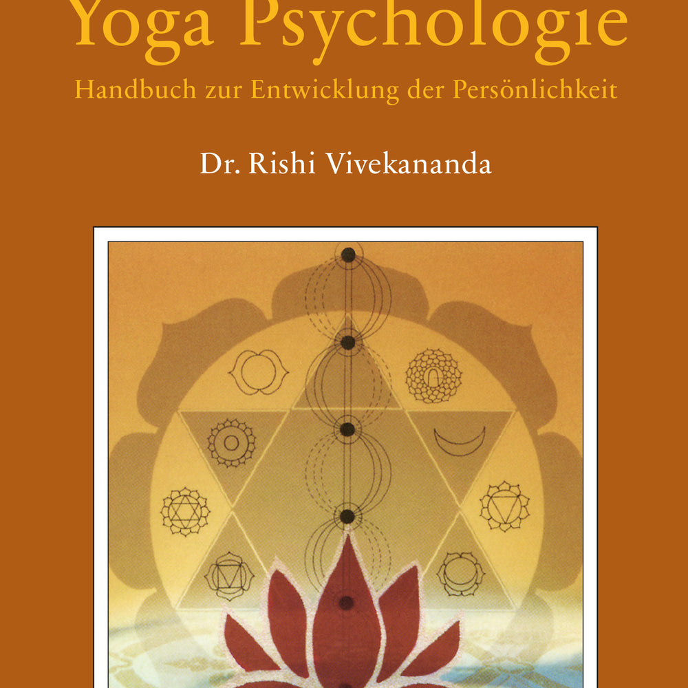 Yoga Buch Cover – Yoga Psychologie – Handbuch zur Entwicklung der Persönlichkeit
