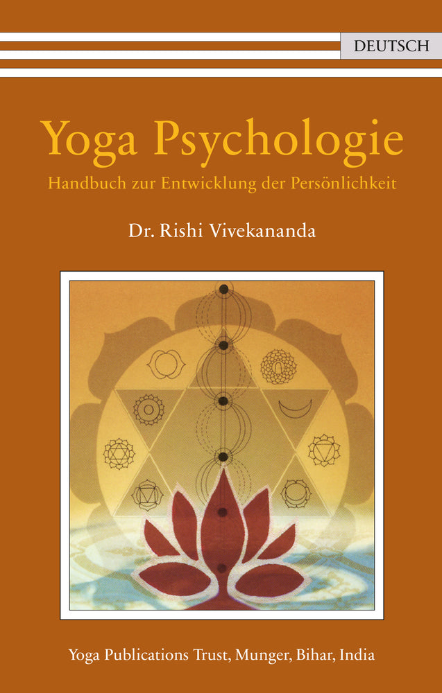 Yoga Buch Cover – Yoga Psychologie – Handbuch zur Entwicklung der Persönlichkeit